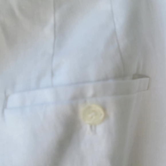 Talbots Linen Women's White Pants - Picture 8 of 11